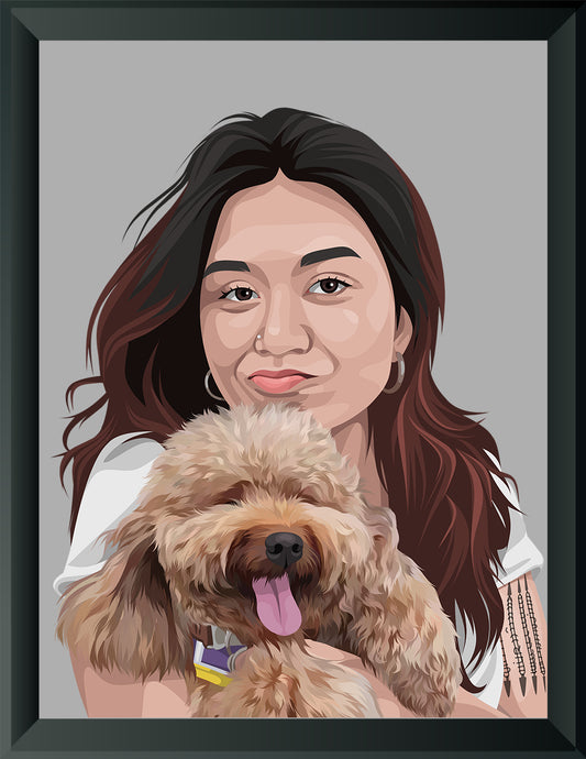 Pet & Human Portrait